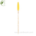 Disposable eyebrow skinny mascara brush